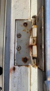 Broken Hinge